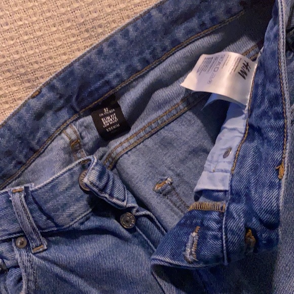Men’s Light Blue H&M Jean Shorts Slim Fit W32 - Picture 4 of 4